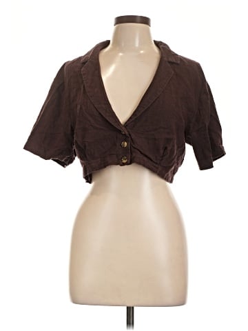 Free People Short Sleeve Blouse (view 1)