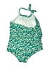 Serra Animal Print Green One Piece Swimsuit Size XXL - photo 2