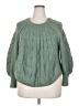 Olive and Oak 100% Polyester Green Pullover Sweater Size 3X - photo 1