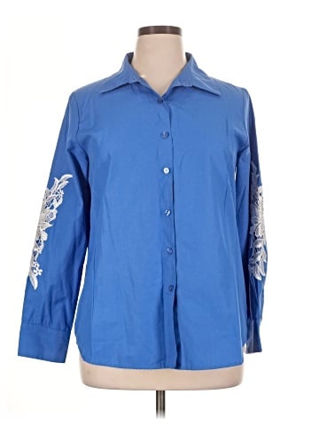 Kaktus Long Sleeve Blouse (view 1)