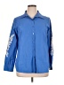 Kaktus Blue Long Sleeve Blouse Size XL - photo 1