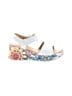 Born Graphic White Wedges Size 8 - photo 1