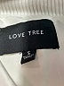 Love Tree Solid Ivory Snow Jacket Size S - photo 6