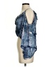 Style Rack 100% Rayon Blue 3/4 Sleeve Blouse Size S - photo 5