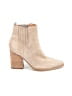 Marc Fisher 100% Leather Tan Ankle Boots Size 8 1/2 - photo 1