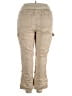 Woman Within 100% Cotton Solid Tan Cargo Pants Size 20 - photo 2