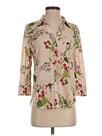 L'Agence 3/4 Sleeve Blouse (view 1)