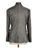 Flat White 100% Polyester Metallic Silver Blazer Size M - photo 2