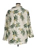 Only 100% Cotton Tropical Ivory 3/4 Sleeve Blouse Size XL - photo 2