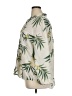 Only 100% Cotton Tropical Ivory 3/4 Sleeve Blouse Size XL - photo 5
