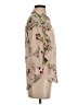 L'Agence Floral Tan 3/4 Sleeve Blouse Size S - photo 4
