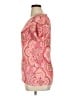 Jaclyn Smith 100% Polyester Pink Short Sleeve Top Size XL - photo 5