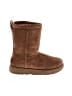 Ugg 100% Leather Brown Boots Size 6 - photo 1