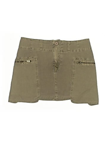 Free People Khaki Shorts (view 1)