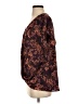 West Kei 100% Polyester Brown Short Sleeve Blouse Size S - photo 5