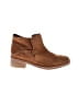 Diba True 100% Leather Brown Ankle Boots Size 8 1/2 - photo 1