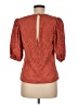 ASOS 100% Cotton Orange 3/4 Sleeve Blouse Size 8 - photo 2