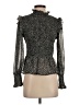In Loom Black Long Sleeve Blouse Size S - photo 1