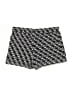 Ann Taylor LOFT 100% Polyester Houndstooth Black Shorts Size M - photo 2