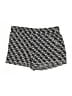 Ann Taylor LOFT 100% Polyester Houndstooth Black Shorts Size M - photo 1