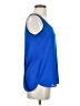 Express 100% Polyester Blue Sleeveless Top Size S - photo 4