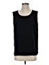 Caroline Rose 100% Polyester Black Sleeveless Top Size S - photo 1