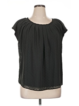 LC Lauren Conrad Short Sleeve Blouse (view 1)
