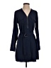 Express 100% Polyester Blue Casual Dress Size XS - photo 1
