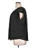 LC Lauren Conrad 100% Polyester Black Short Sleeve Blouse Size XL - photo 5
