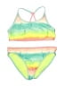 Under Armour Tie-dye Green Two Piece Swimsuit Size 16 - photo 1