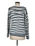 Talbots Stripes Blue Pullover Sweater Size M (petite) - photo 2
