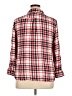 TWO by Vince Camuto Plaid Red 3/4 Sleeve Button-Down Shirt Size XL - photo 2