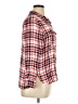 TWO by Vince Camuto Plaid Red 3/4 Sleeve Button-Down Shirt Size XL - photo 4