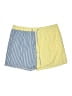 Daisy Stripes Yellow Board Shorts Size 2X - photo 1