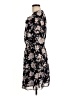 Fortune + Ivy 100% Polyester Floral Black Casual Dress Size M - photo 5