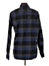 Marc Anthony 100% Cotton Plaid Black Long Sleeve Button-Down Shirt Size L - photo 2
