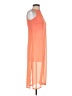 And 100% Polyester Color Block Orange Casual Dress Size XS - photo 4