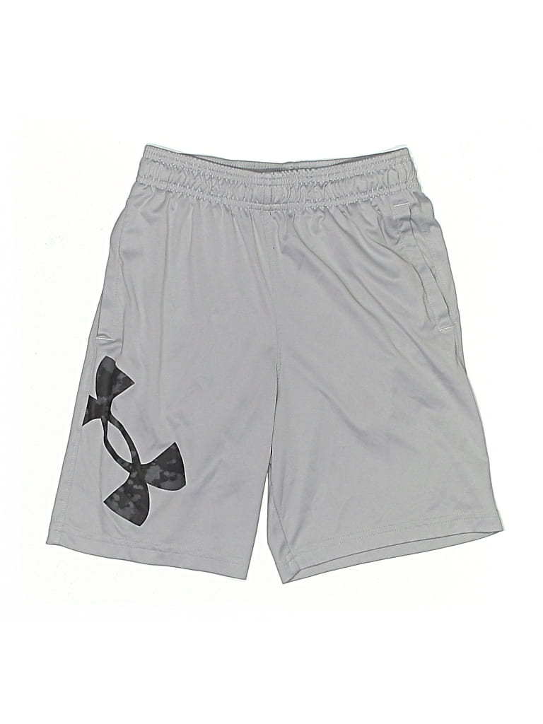 Pre-owned Under Armour Kids' Athletic Shorts In Gray