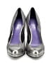 Nine West Houndstooth Gray Heels Size 8 - photo 2