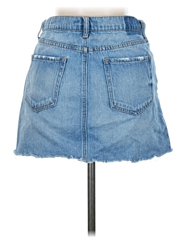 Aero Denim Skirt (view 2)