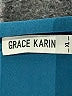 Grace Karin Teal 3/4 Sleeve Blouse Size XL - photo 7