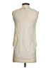 Theory 100% Silk Ivory Sleeveless Silk Top Size P (petite) - photo 2
