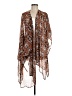 Lane Bryant 100% Polyester Brown Kimono One size - photo 1