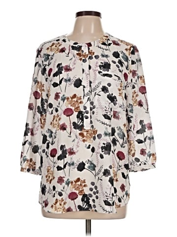Not Your Daughter's Jeans 3/4 Sleeve Blouse (view 1)