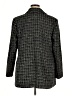 ELOQUII 100% Polyester Tweed Black Blazer Size 16 Plus - photo 2