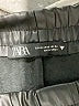 Zara 100% Polyester Black Track Pants Size XS - photo 7
