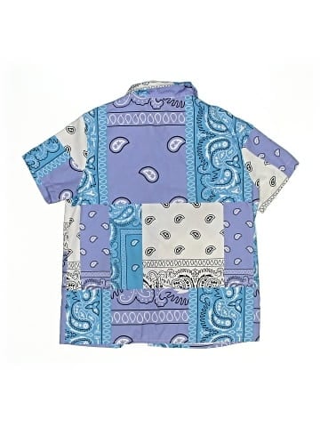 Unbranded Short Sleeve Button-Down Shirt (view 2)