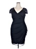 Xscape 100% Polyester Black Cocktail Dress Size 18 - photo 1