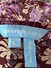 Draper James 100% Polyester Purple Long Sleeve Blouse Size L - photo 7