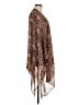 Lane Bryant 100% Polyester Brown Kimono One size - photo 4